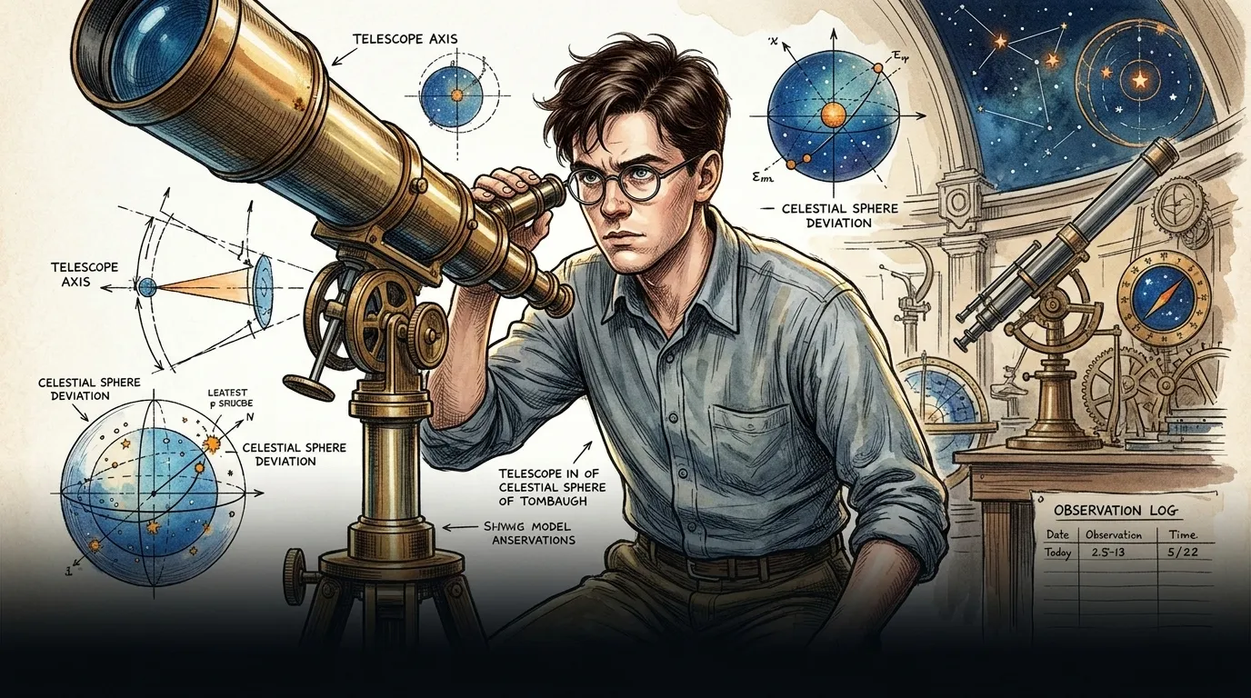 Clyde Tombaugh — 图书封面 — Wonder Science