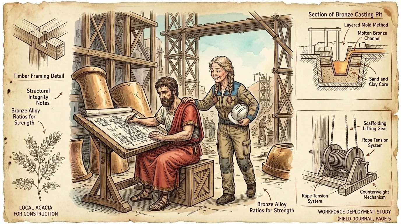 The sheer scale of the project presented immense challenges. Chares devised innovative techniques for casting the bronze segments. The sheer scale of the project presented immense challenges. Chares devised innovative techniques for casting the bronze segments.
