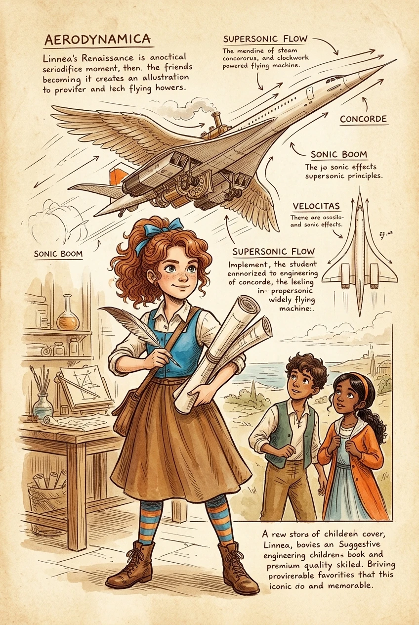 Concorde: The Supersonic Jet — 图书封面 — Wonder Inventions