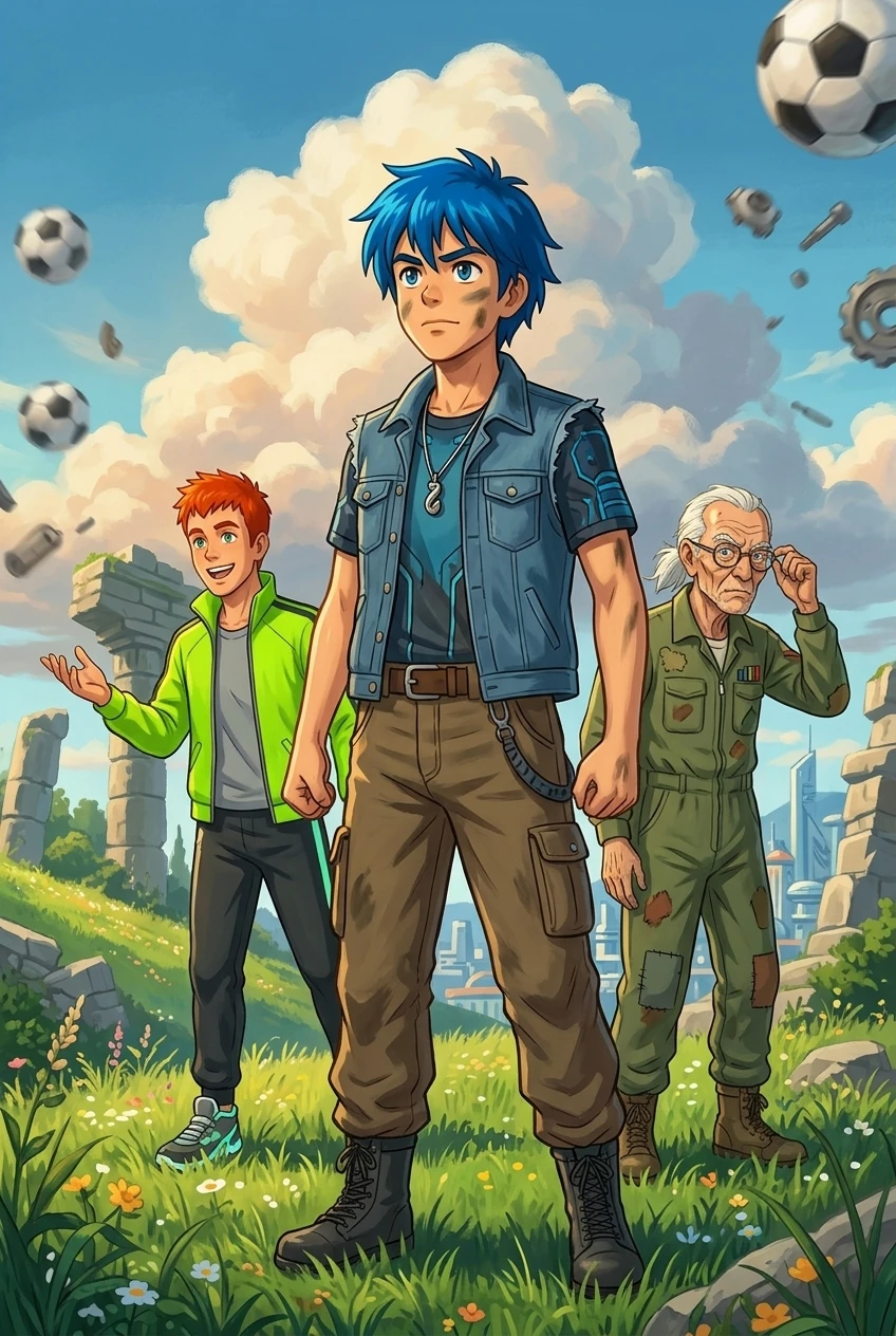 合作拯救足球赛 — 图书封面 — Wonder Books