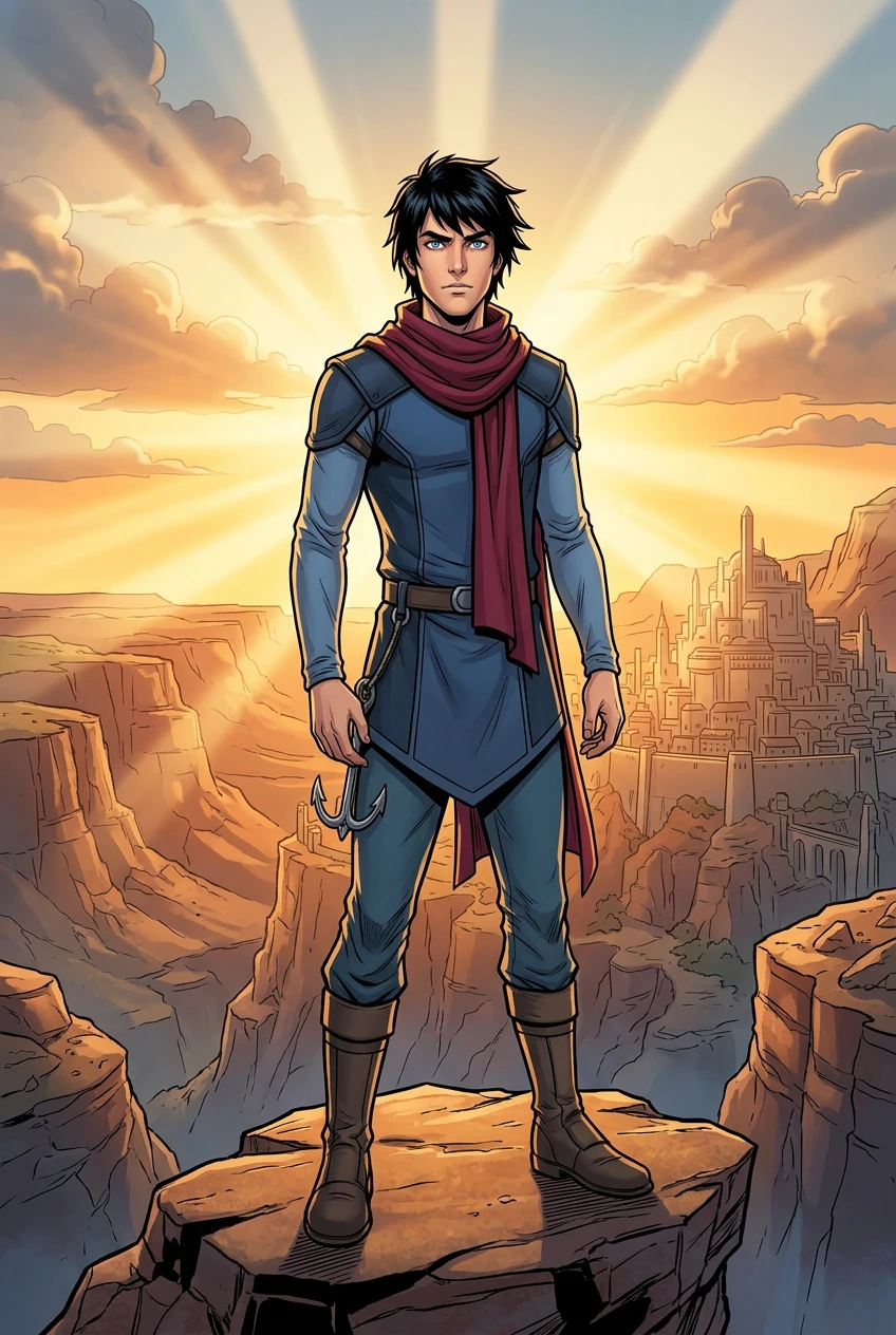 Crimson Comet: Friends Until the End — 图书封面 — Wonder Comics