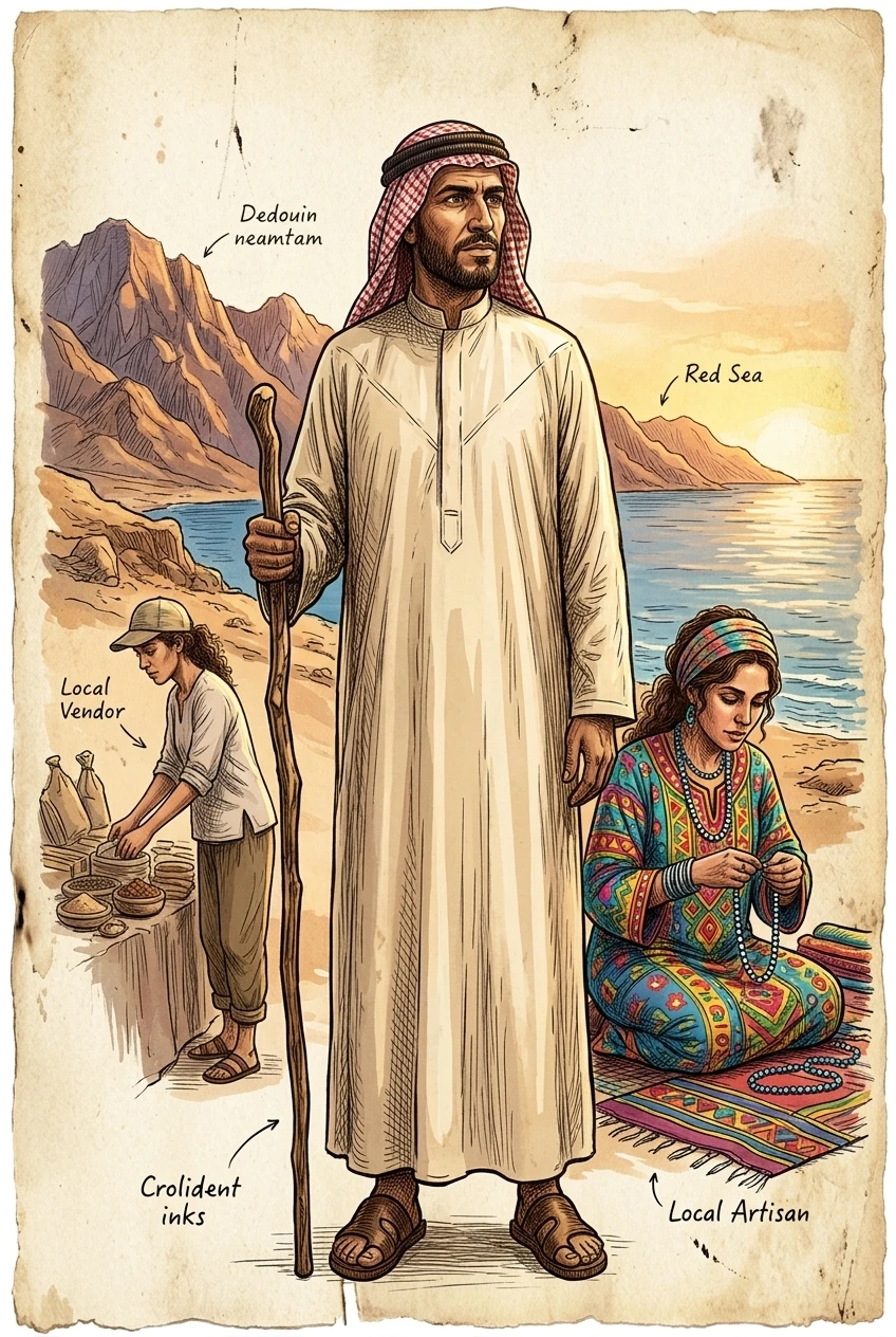 Dahab, Egypt — 图书封面 — Wonder Travel