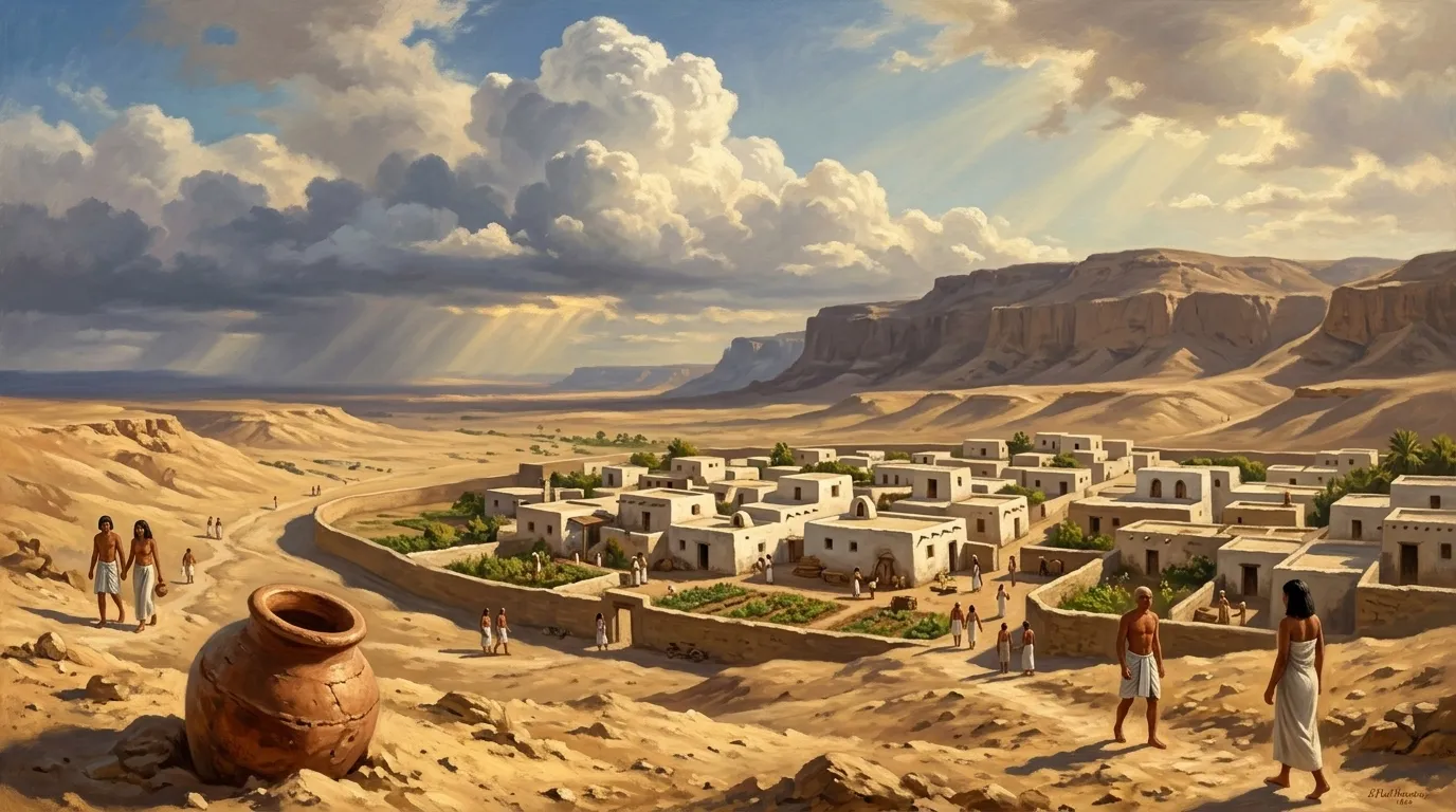 Three millennia ago, on the rugged West Bank of Thebes, a unique settlement rose from the desert dust, established around the fifteenth century before the…