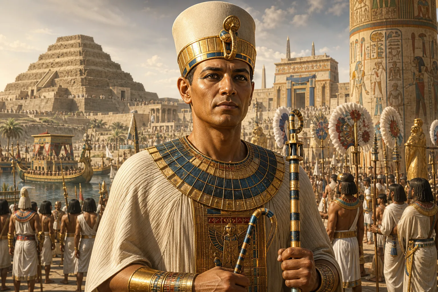 Djoser — book cover — Wonder Egypt Djoser — book cover — Wonder Egypt
