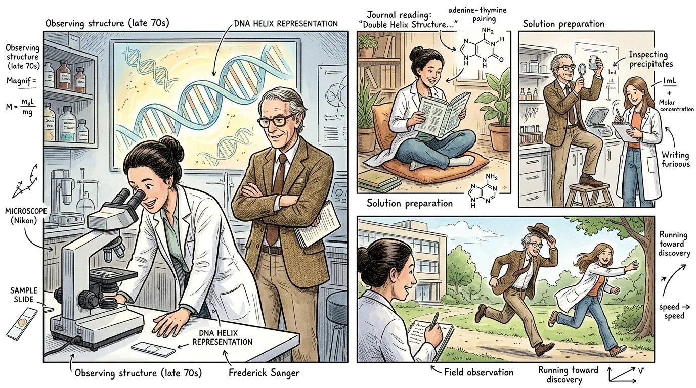 在二十世纪七十年代末之前,破译DNA(所有生命的基本蓝图)的精确序列,对科学界来说是一个巨大的挑战。科学家们了解DNA的双螺旋结构,但要读取其数十亿… 在二十世纪七十年代末之前,破译DNA(所有生命的基本蓝图)的精确序列,对科学界来说是一个巨大的挑战。科学家们了解DNA的双螺旋结构,但要读取其数十亿…