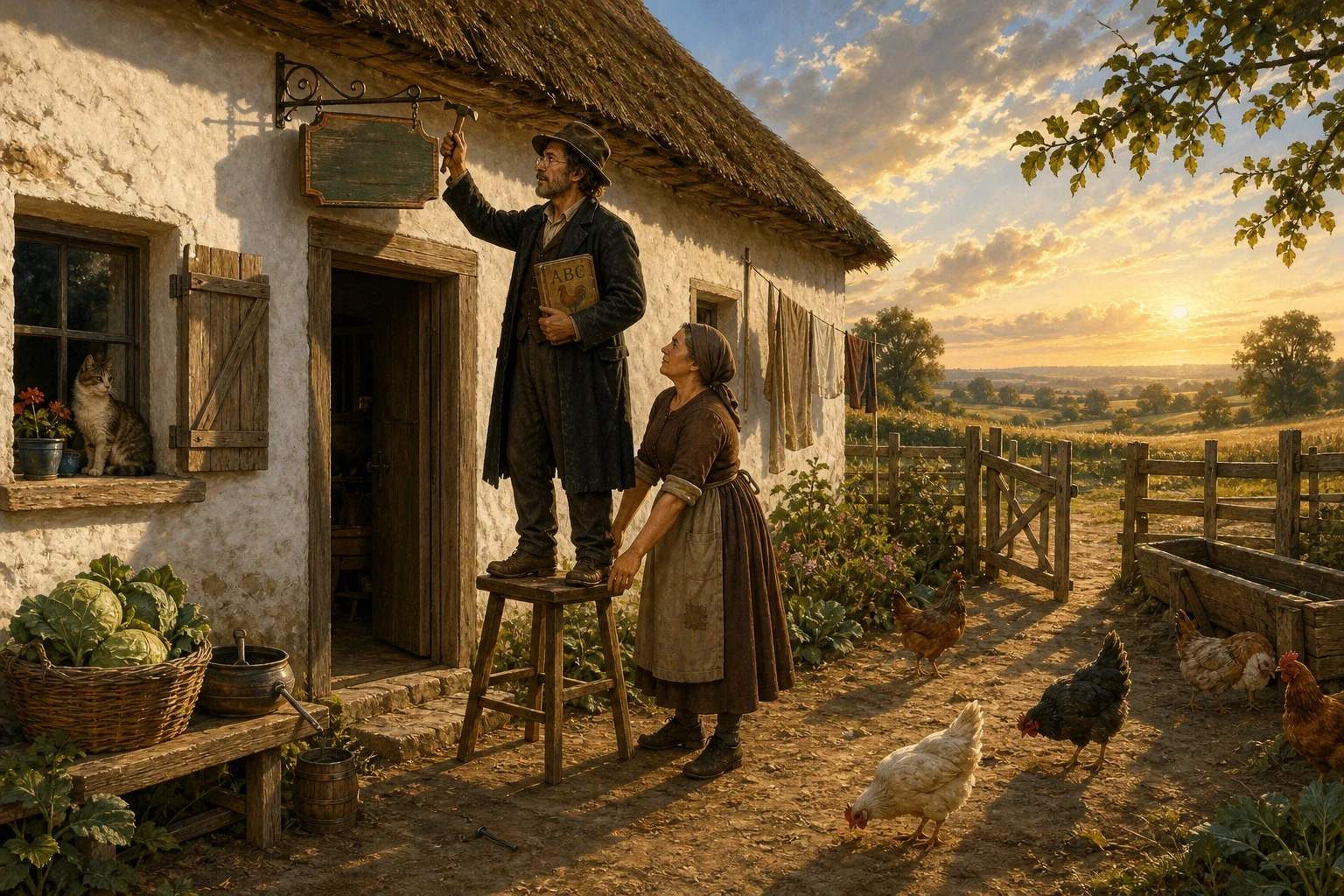 Crabb went home and did exactly as the doctor had told him. He sold his cart and his two faithful oxen to a neighbor, and with the money he bought a long black… Crabb went home and did exactly as the doctor had told him. He sold his cart and his two faithful oxen to a neighbor, and with the money he bought a long black…