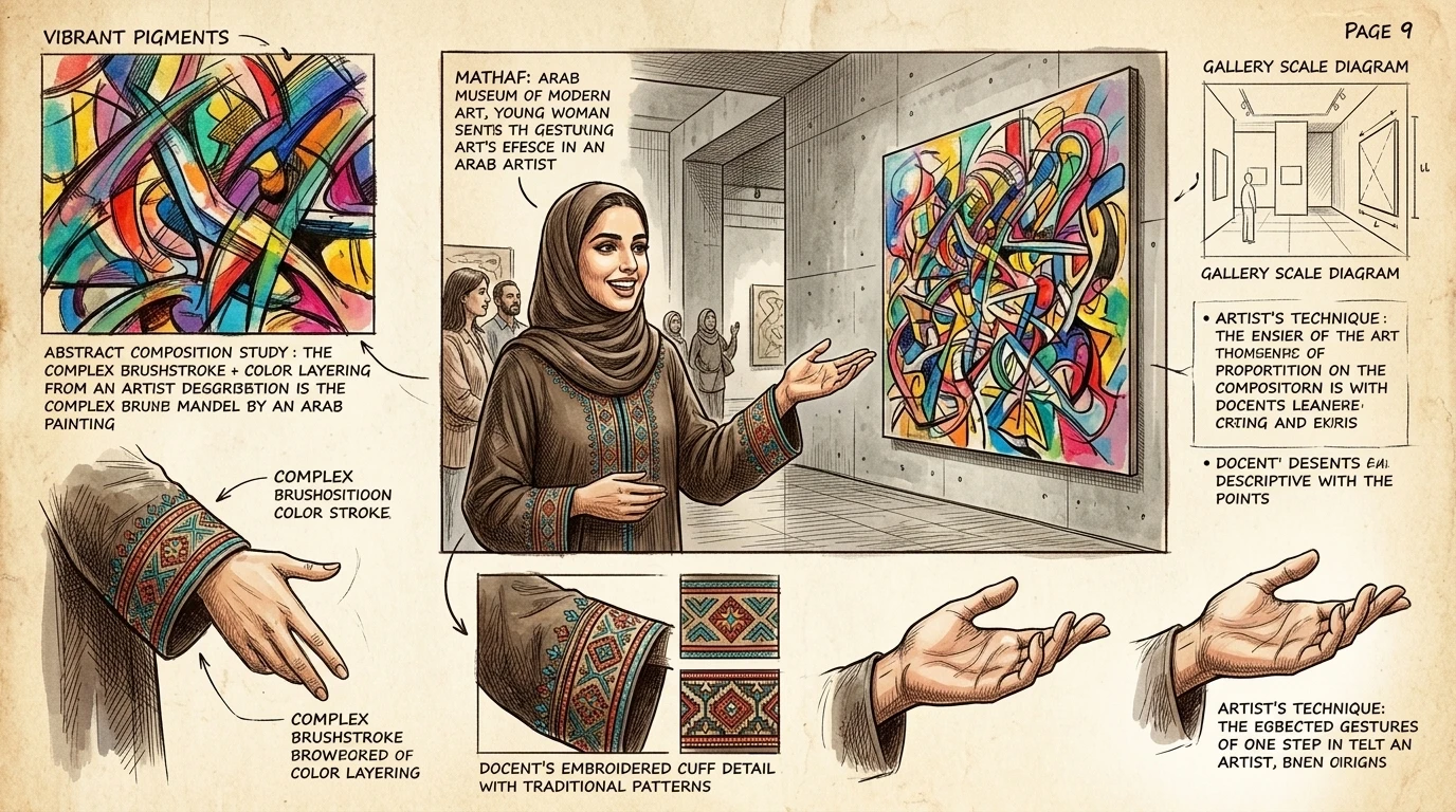 阿拉伯现代艺术博物馆（Mathaf: Arab Museum of Modern Art）展示了来自阿拉伯世界的独特现当代艺术藏品。