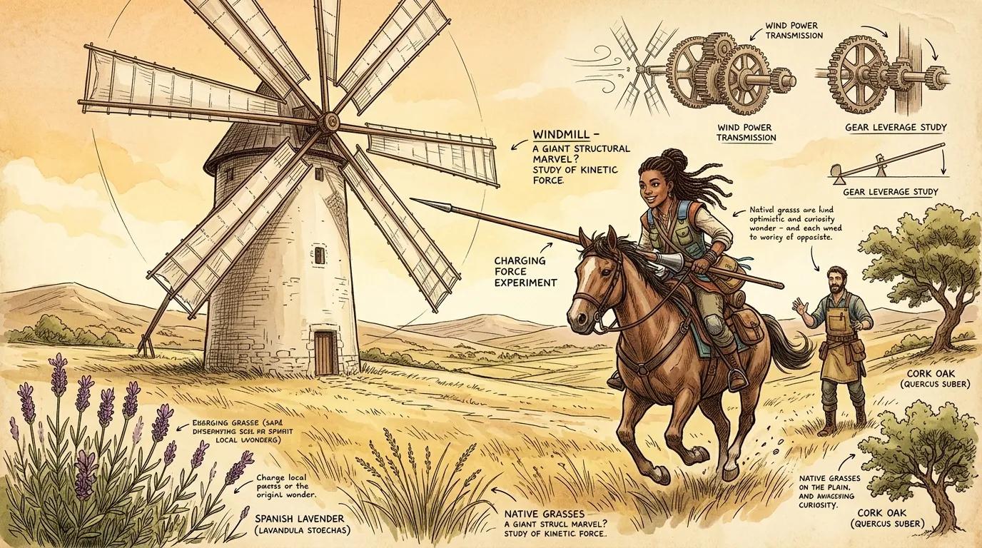 Don Quixote — 图书封面 — Wonder Novels