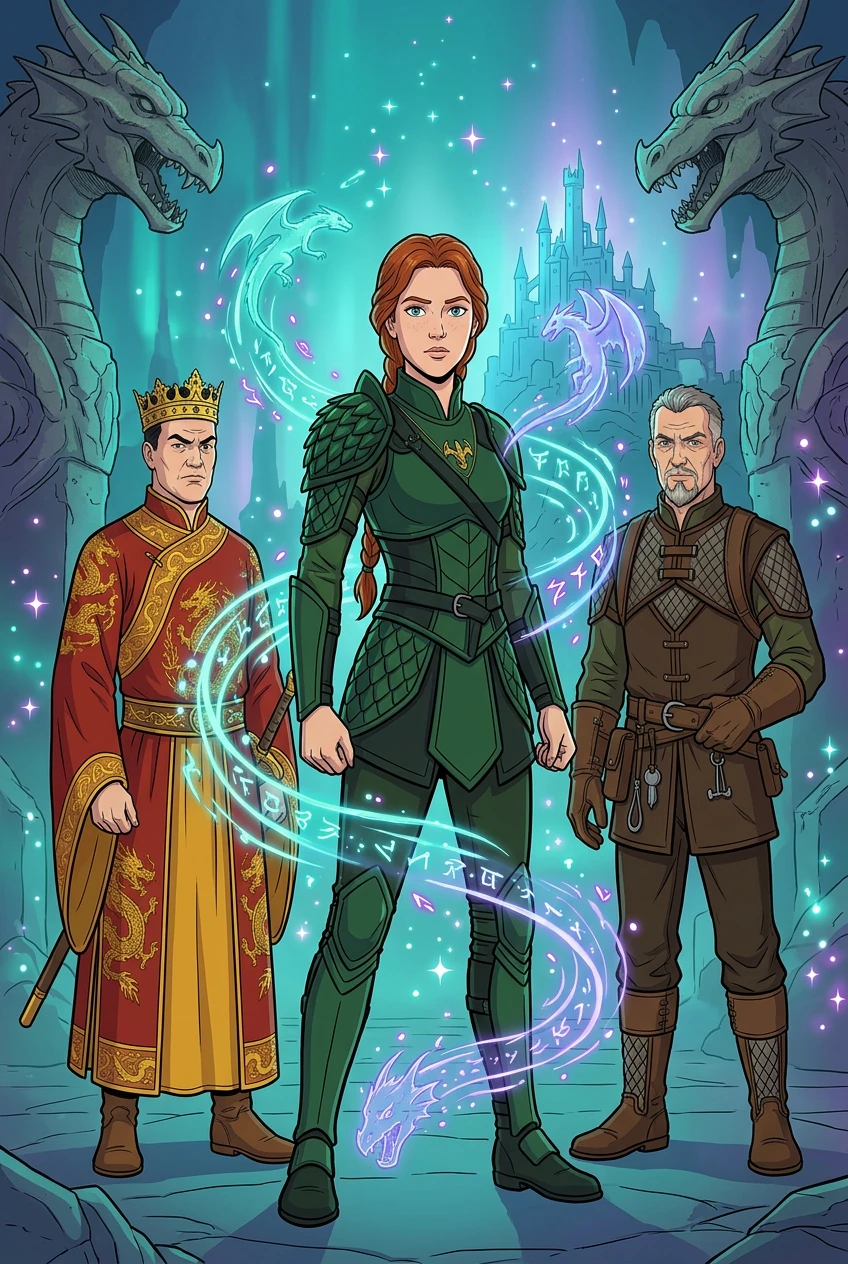 Dragonblood Dynasty — 图书封面 — Wonder Comics
