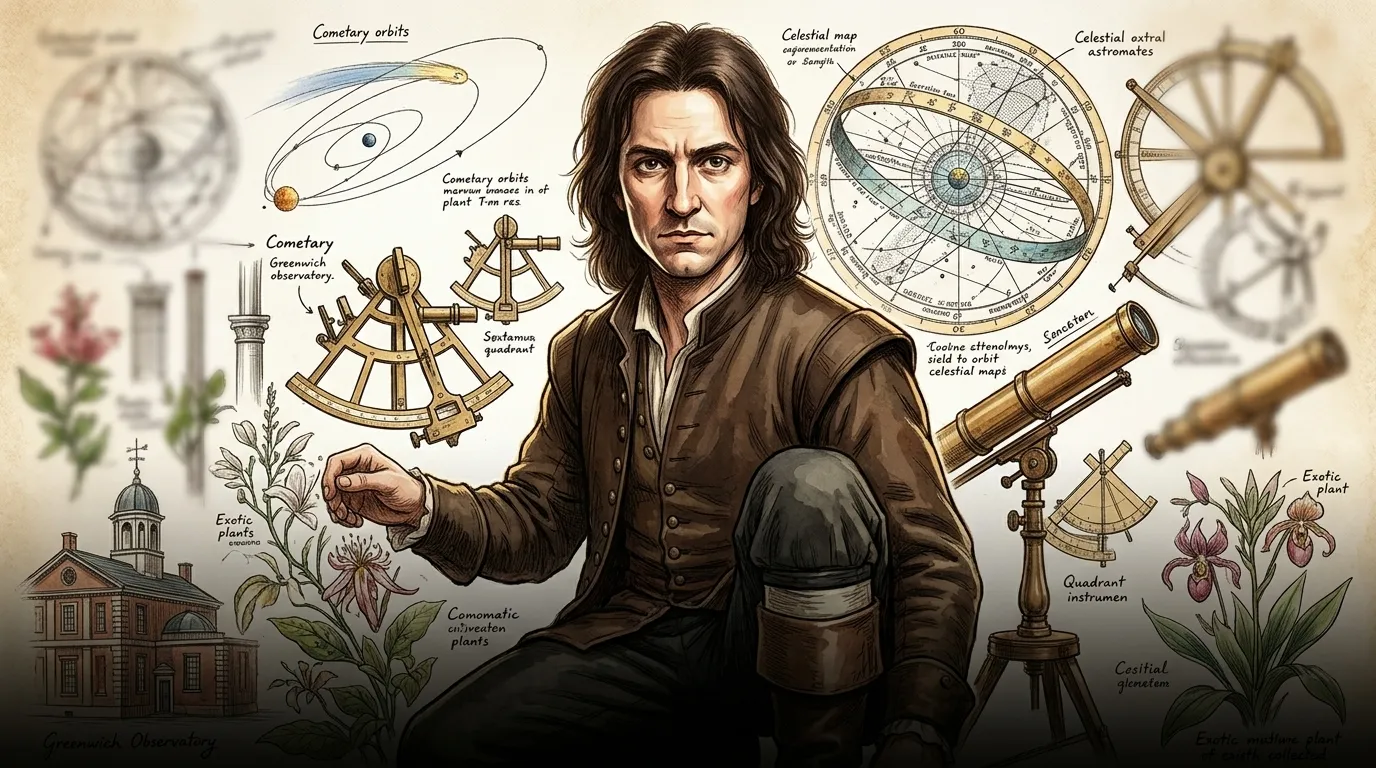 Edmond Halley — 图书封面 — Wonder Science