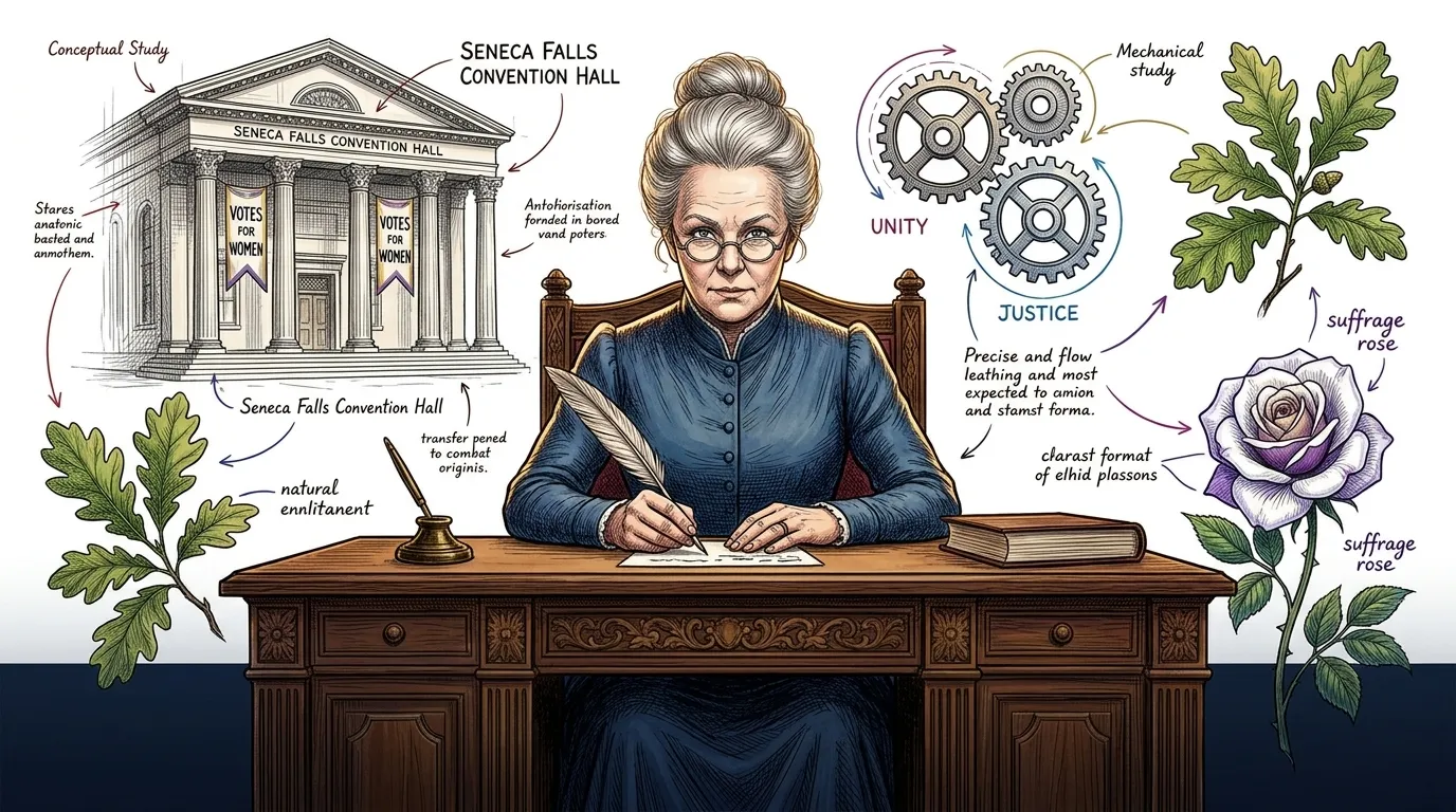 Elizabeth Cady Stanton — 图书封面 — Wonder People