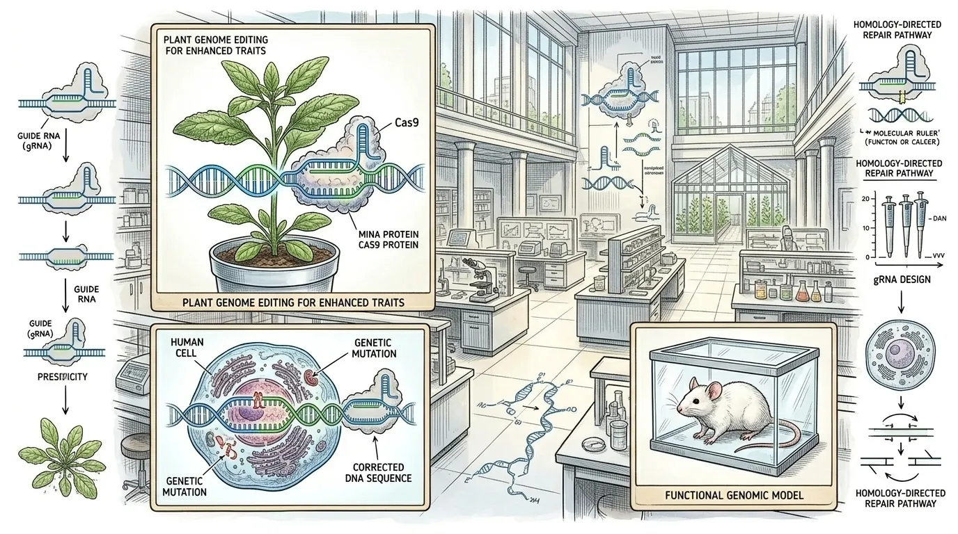 可编程CRISPR-Cas九的发现迅速在全球实验室中引起连锁反应。科学家们迅速采用这一革命性工具,以前所未有的便捷性和效率编辑人类细胞、植物和动物的… 可编程CRISPR-Cas九的发现迅速在全球实验室中引起连锁反应。科学家们迅速采用这一革命性工具,以前所未有的便捷性和效率编辑人类细胞、植物和动物的…