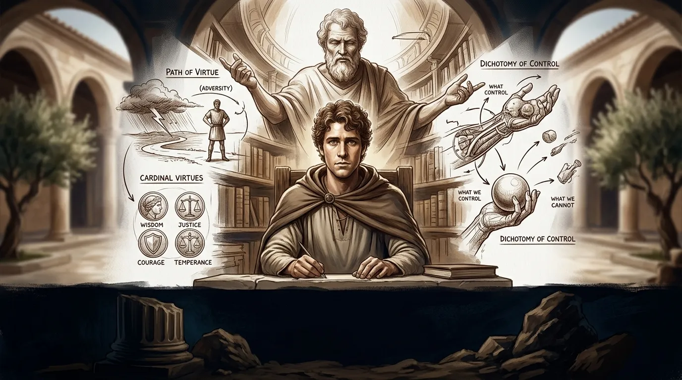 Epictetus — 图书封面 — Wonder Philosophy