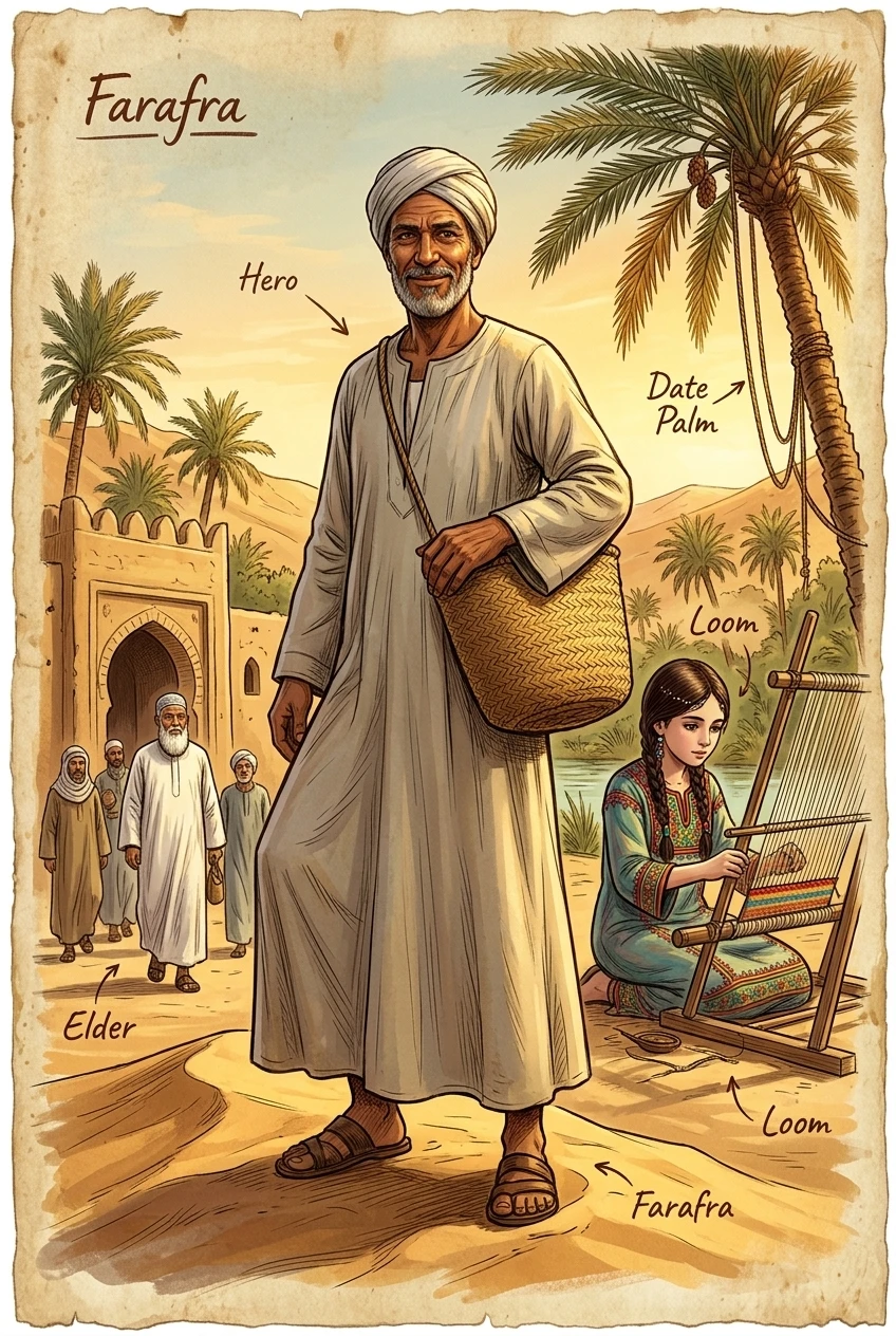 Farafra Oasis, Egypt — 图书封面 — Wonder Travel