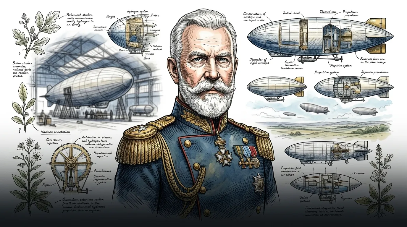 Ferdinand von Zeppelin — 图书封面 — Wonder People