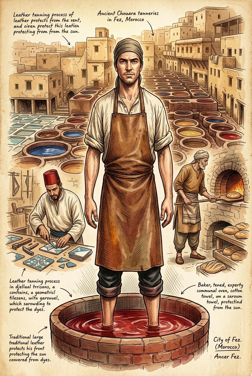 Fez, Morocco — 图书封面 — Wonder Travel