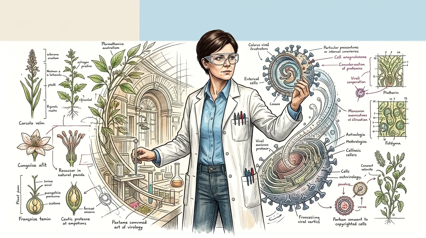 Françoise Barre-Sinoussi — 图书封面 — Wonder Science