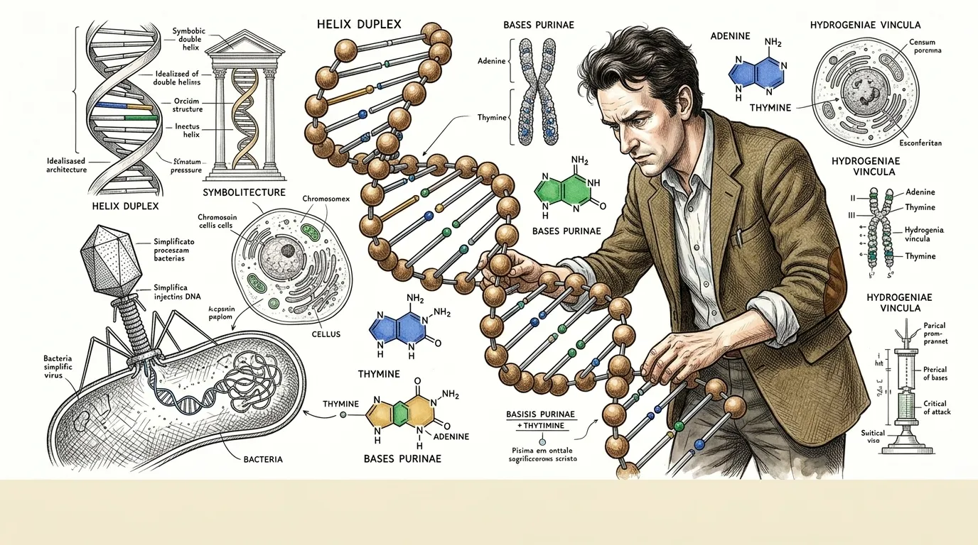 Francis Crick — 图书封面 — Wonder Science