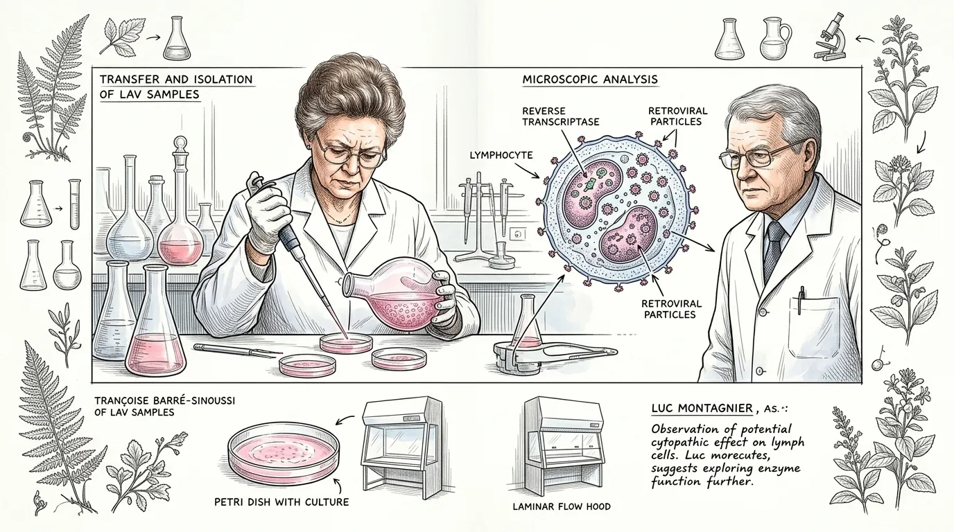 Francoise Barre-Sinoussi — page 5 illustration — Wonder Science Francoise Barre-Sinoussi — page 5 illustration — Wonder Science