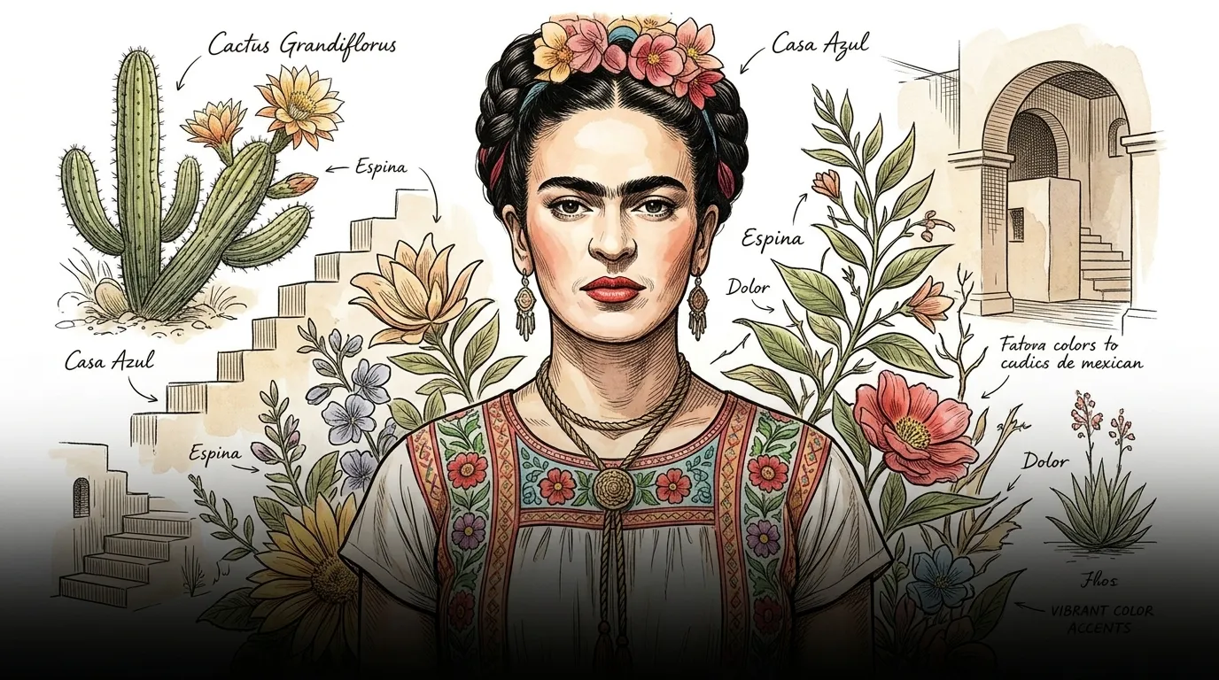 Frida Kahlo — 图书封面 — Wonder People