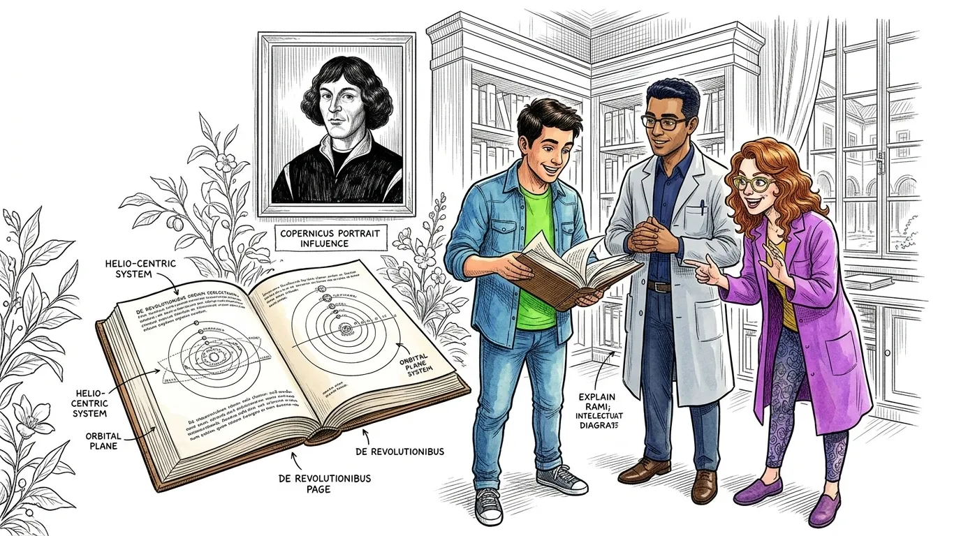 Galileo Galilei — page 3 illustration — Wonder Science Galileo Galilei — page 3 illustration — Wonder Science