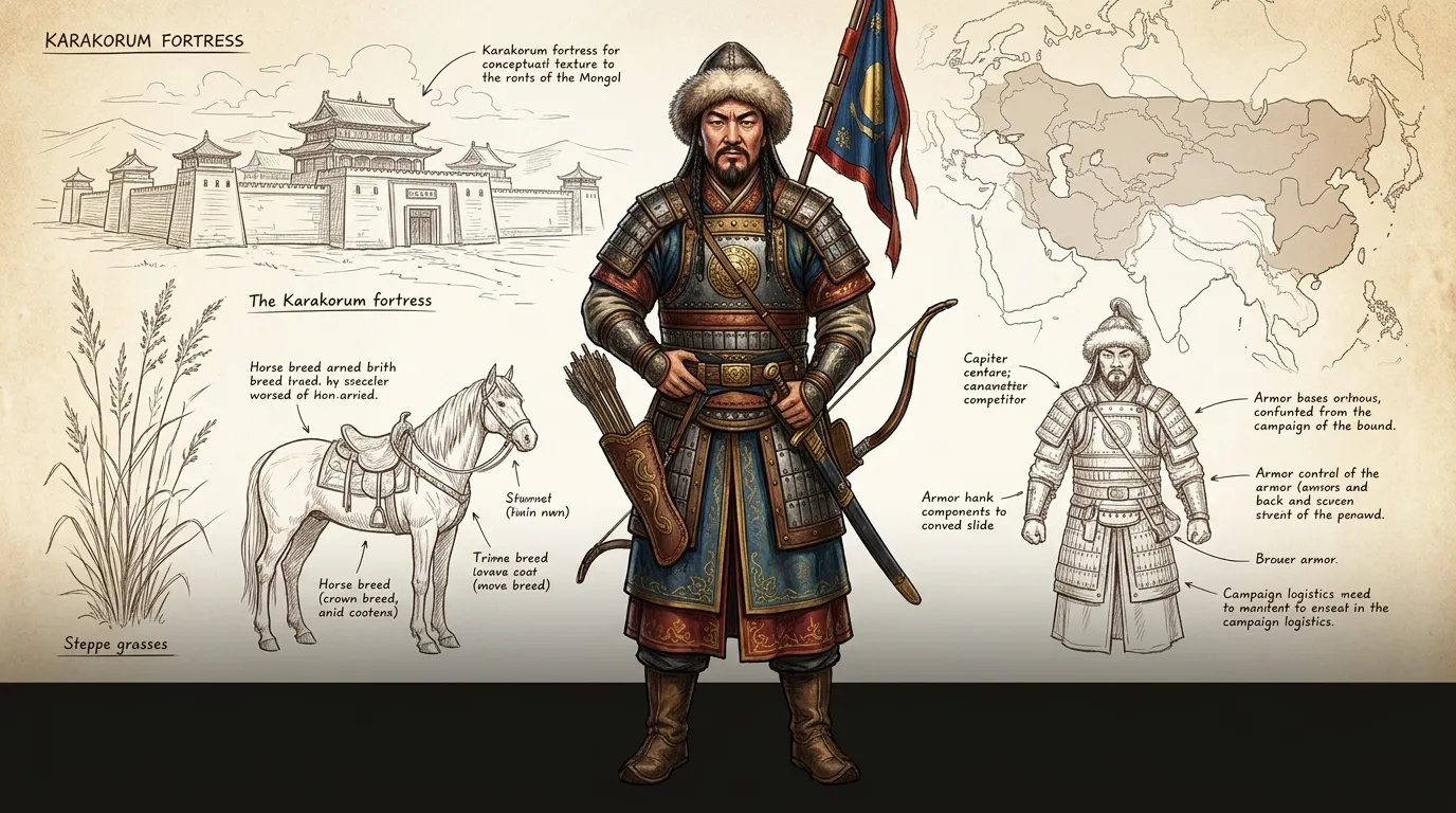 Genghis Khan — 图书封面 — Wonder People