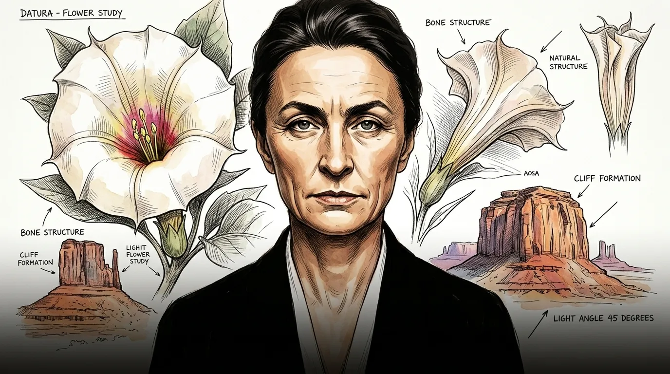 Georgia O Keeffe — 图书封面 — Wonder People