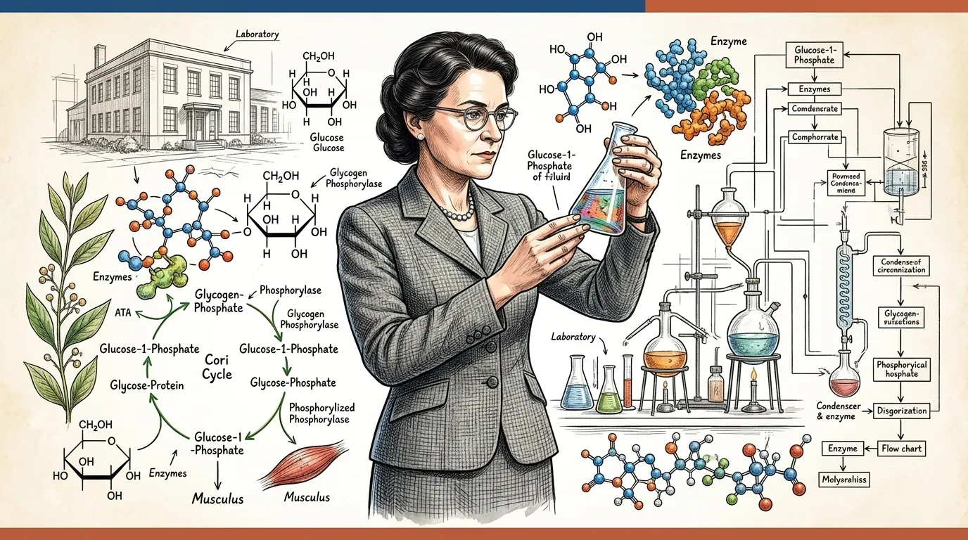 Gerty Cori — 图书封面 — Wonder Science