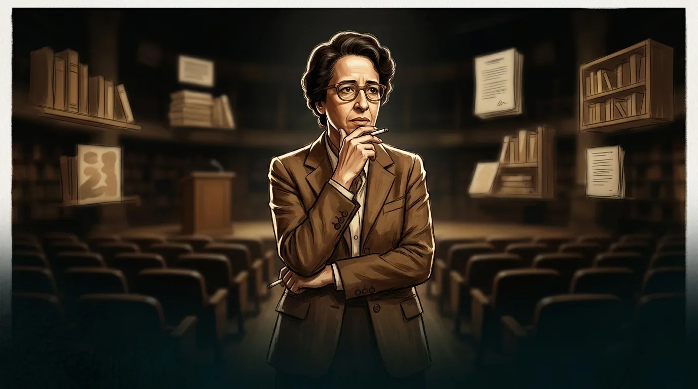 Hannah Arendt — 图书封面 — Wonder Philosophy