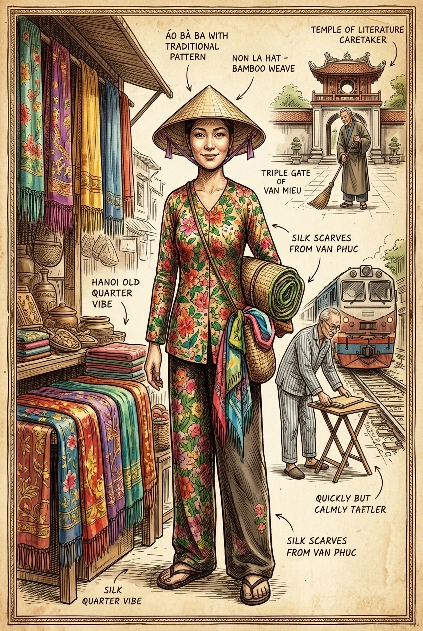 Hanoi, Vietnam — 图书封面 — Wonder Travel