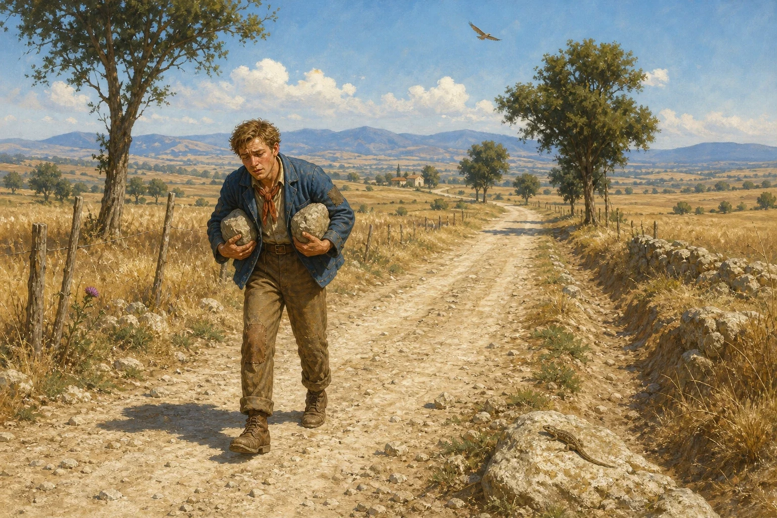 Hans in Luck — book cover — Wonder Tales Hans in Luck — book cover — Wonder Tales