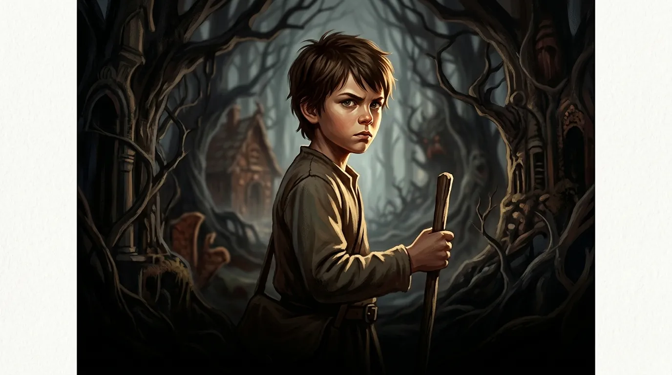 Hansel and Gretel — 图书封面 — Wonder Tales