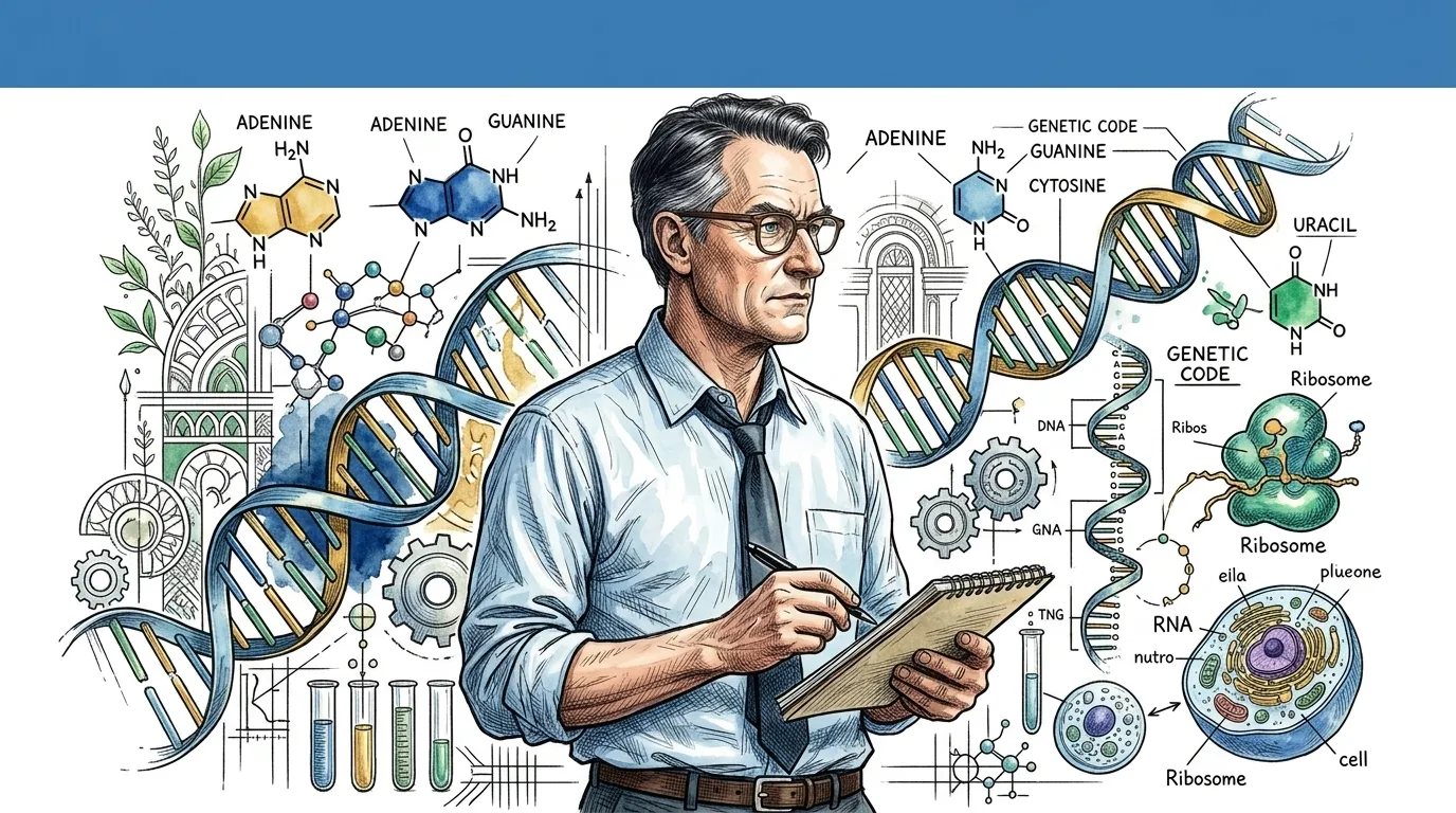 Har Gobind Khorana — 图书封面 — Wonder Science