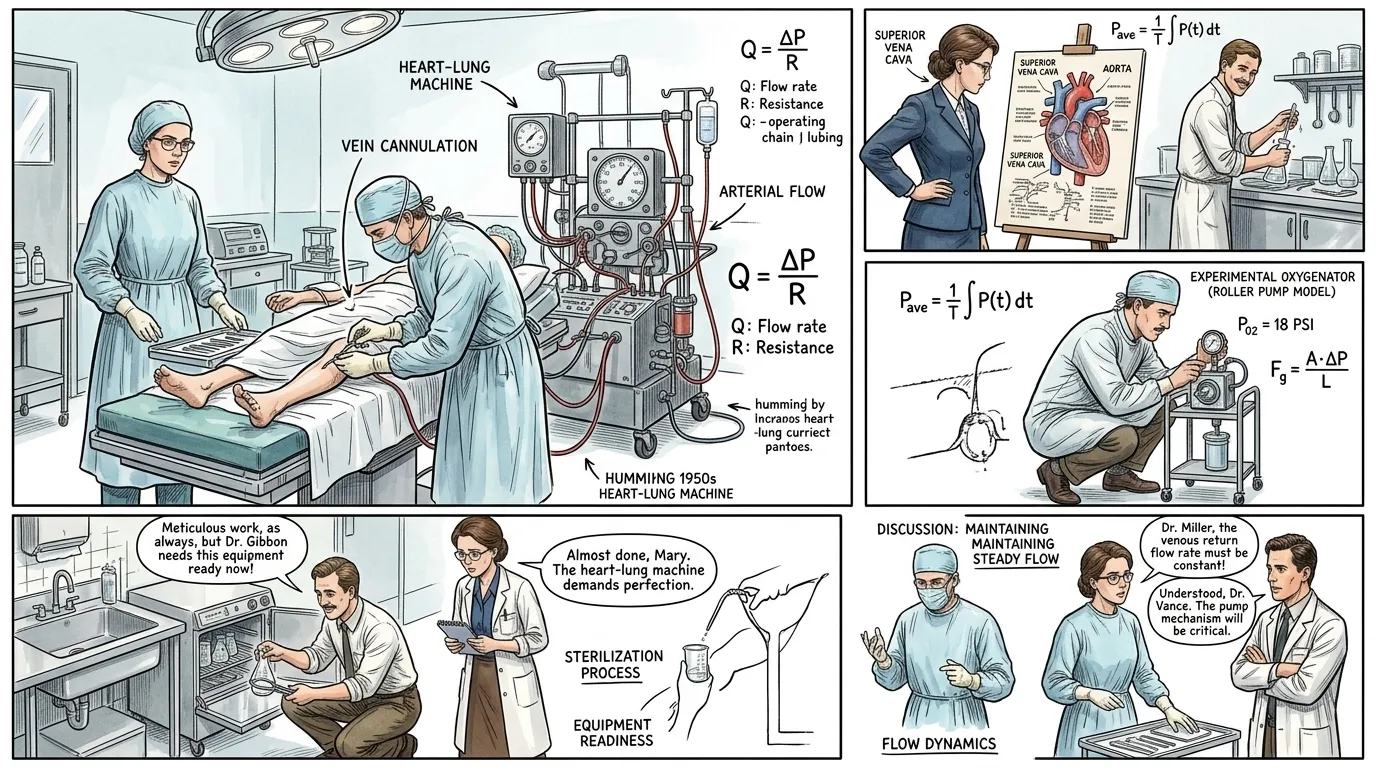 Heart-Lung Machine — page 6 illustration — Wonder Inventions Heart-Lung Machine — page 6 illustration — Wonder Inventions