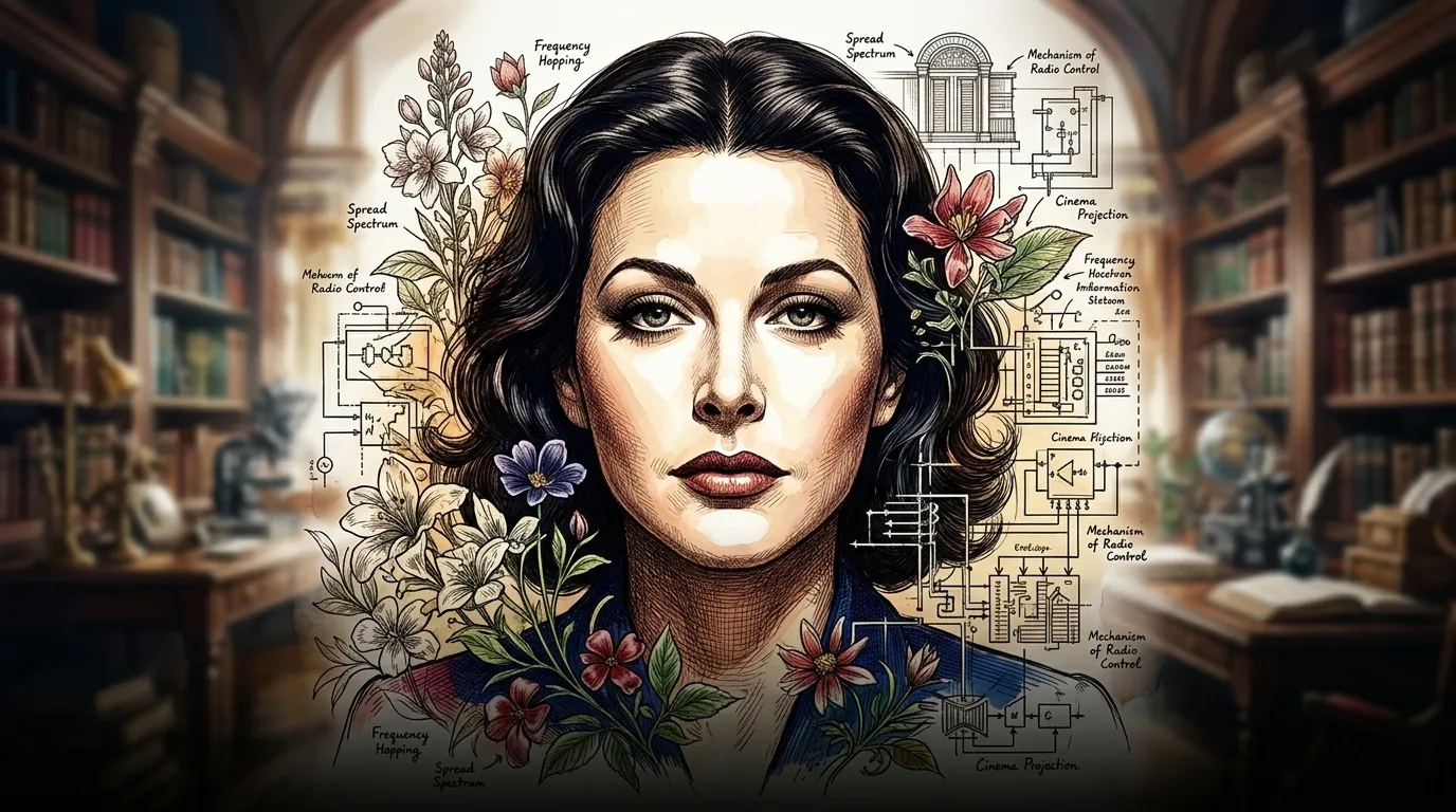 Hedy Lamarr — 图书封面 — Wonder People