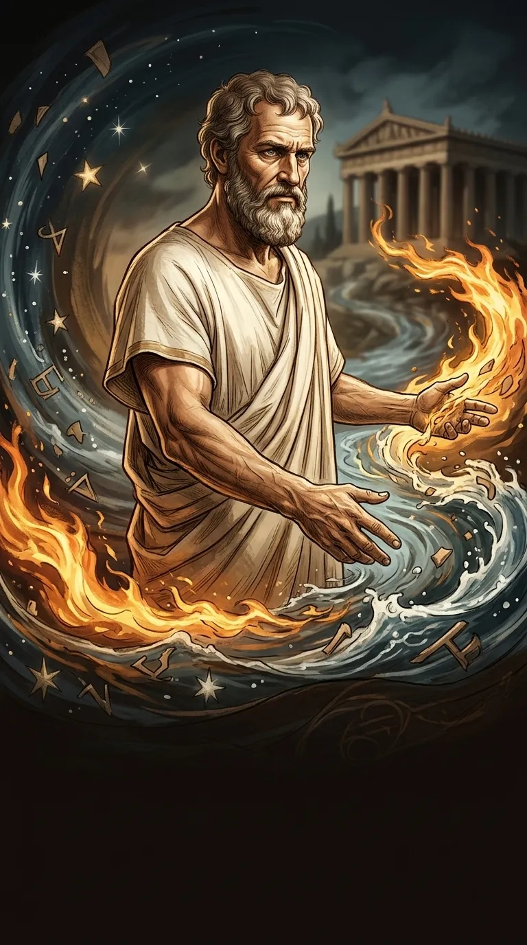 Heraclitus — 图书封面 — Wonder Philosophy