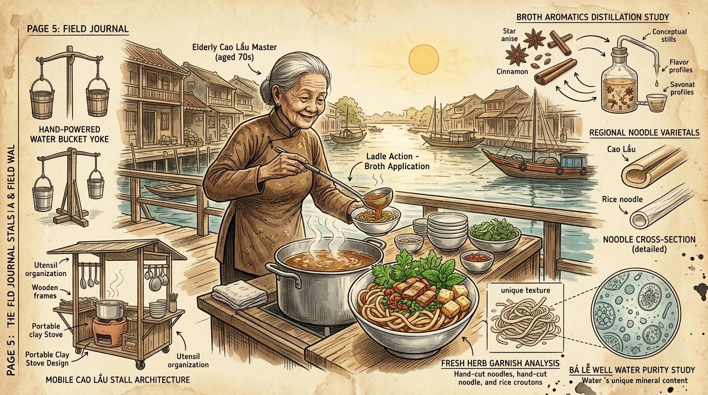 高佬面,一道地方特色面食,采用代代相传的传统方法制作。面条使用来自特定水井的水制成,这赋予了它们独特的质地和风味。 高佬面,一道地方特色面食,采用代代相传的传统方法制作。面条使用来自特定水井的水制成,这赋予了它们独特的质地和风味。