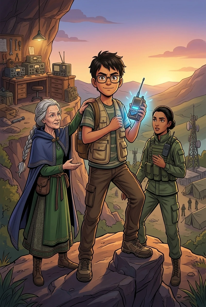 加密无线电通信是如何建立的 — 图书封面 — Wonder Books