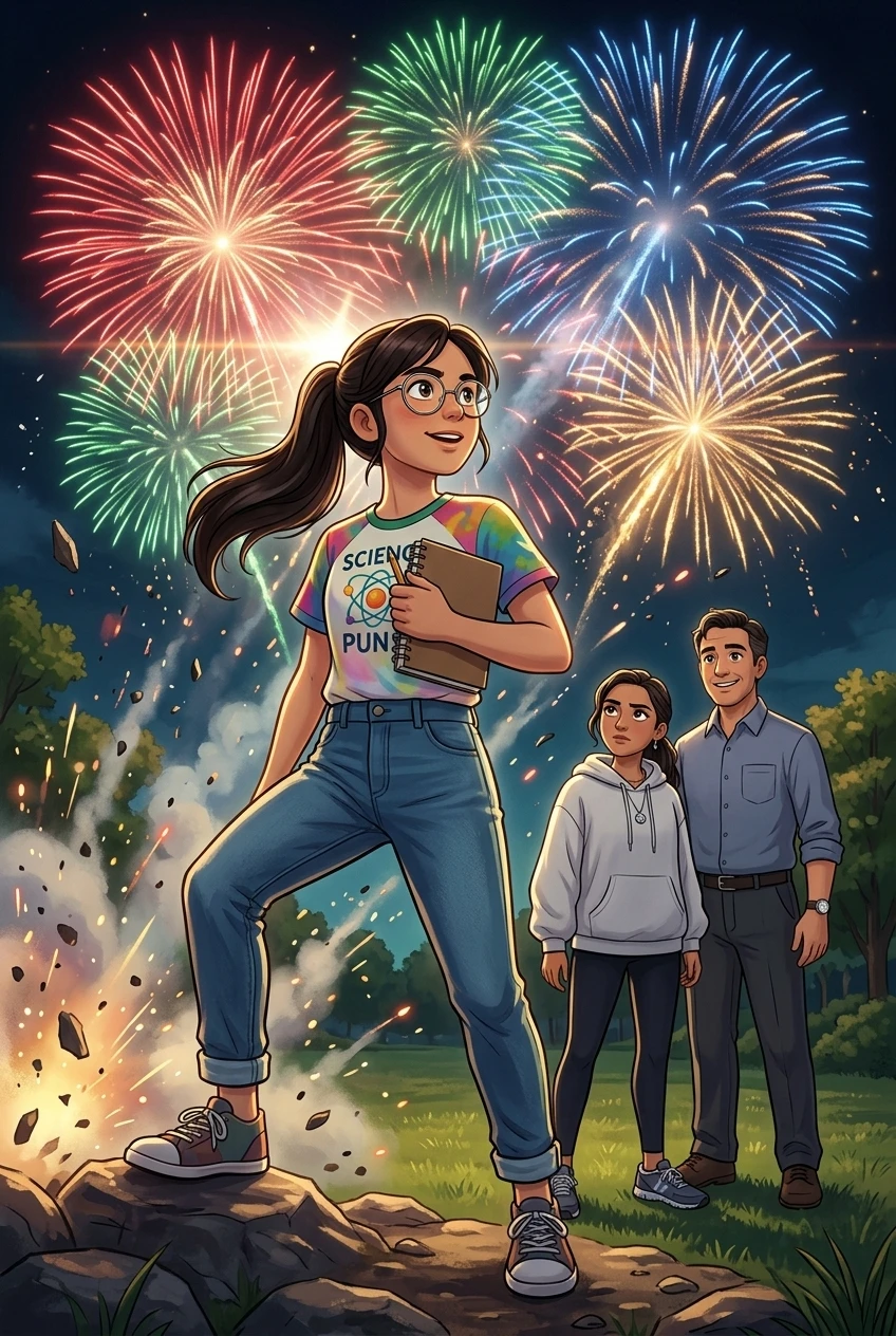 Wie Feuerwerke ihre Farben bekommen — Buchcover — Wonder Books Wie Feuerwerke ihre Farben bekommen — Buchcover — Wonder Books