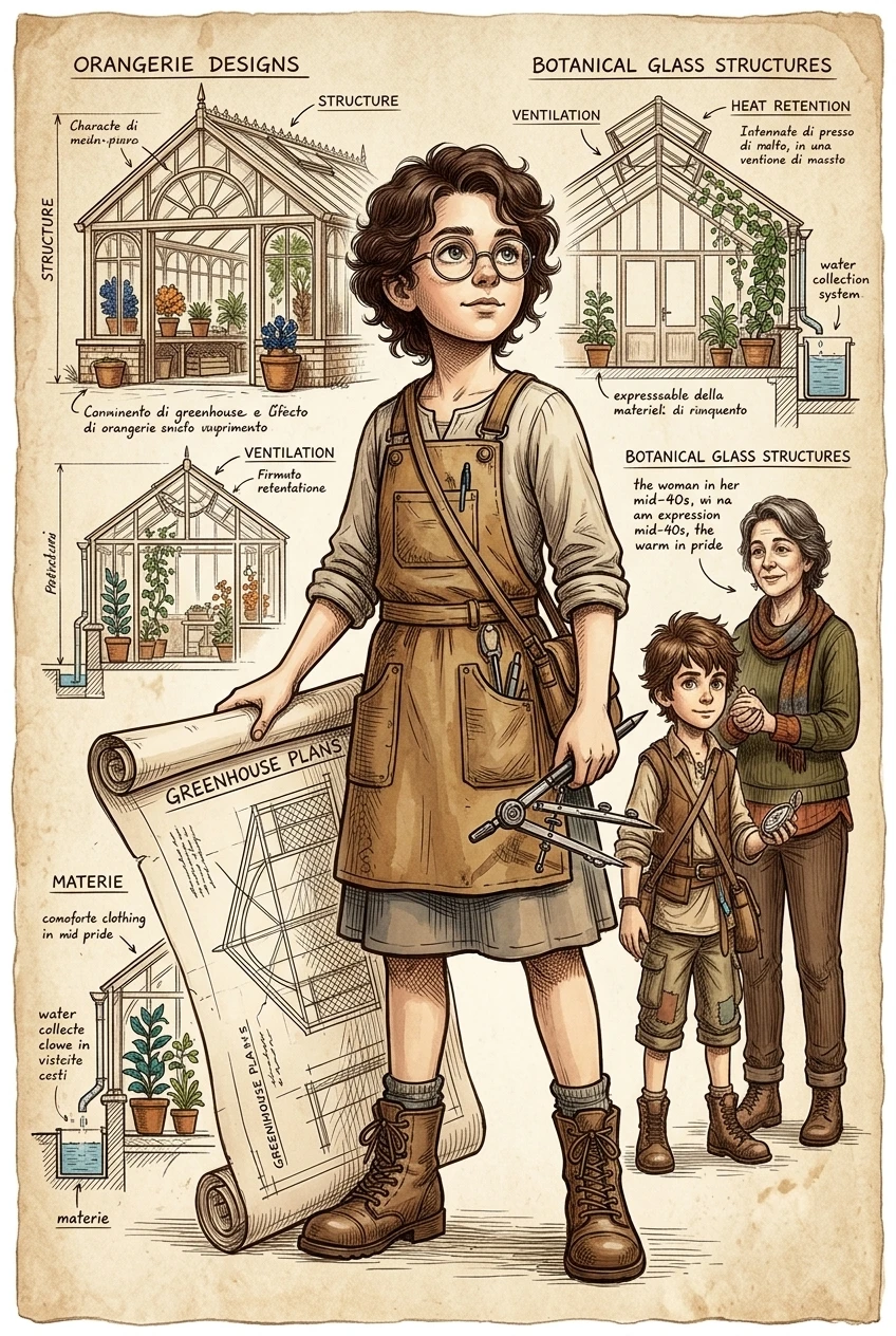 How Greenhouses Were Designed — 图书封面 — Wonder Inventions