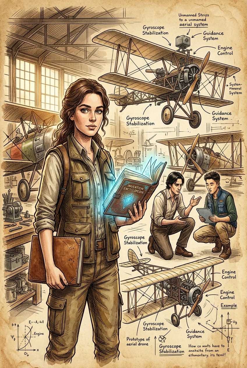 How Military Drones Were Designed — 图书封面 — Wonder Inventions