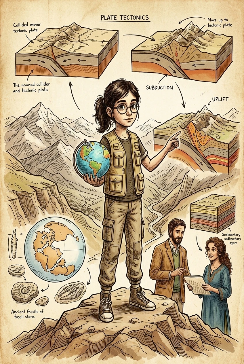 How Mountains Are Made — 图书封面 — Wonder Science