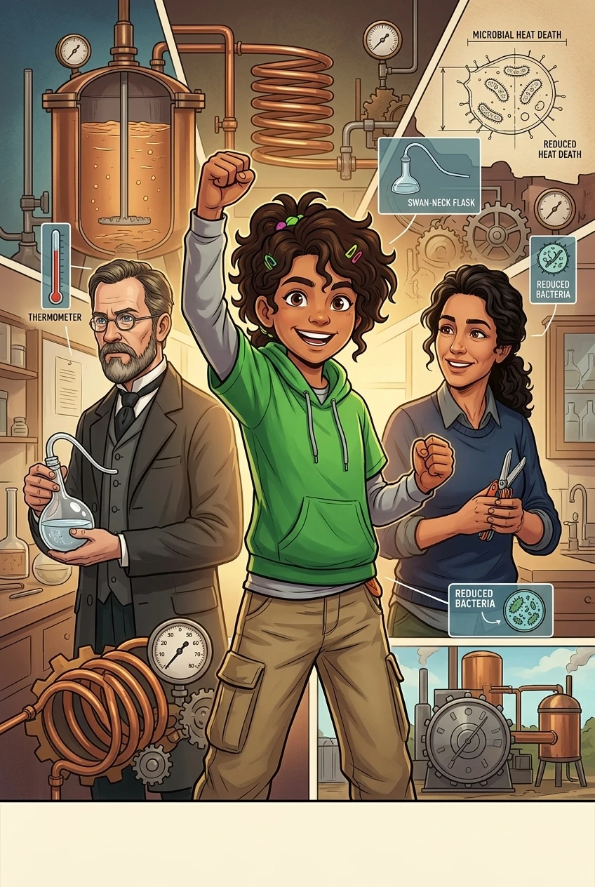 How Pasteurization Machines Were Built — 图书封面 — Wonder Inventions