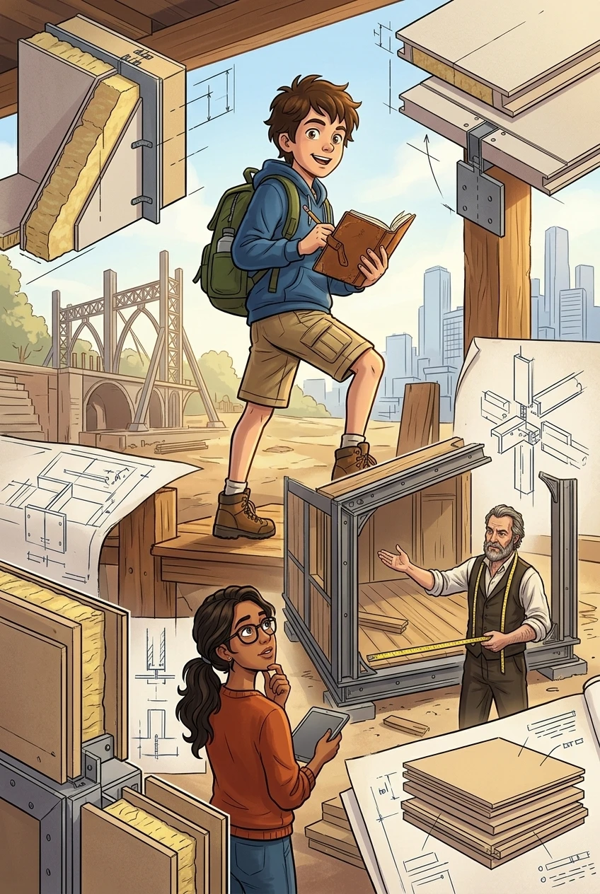 How Prefabricated Buildings Were Designed — 图书封面 — Wonder Inventions