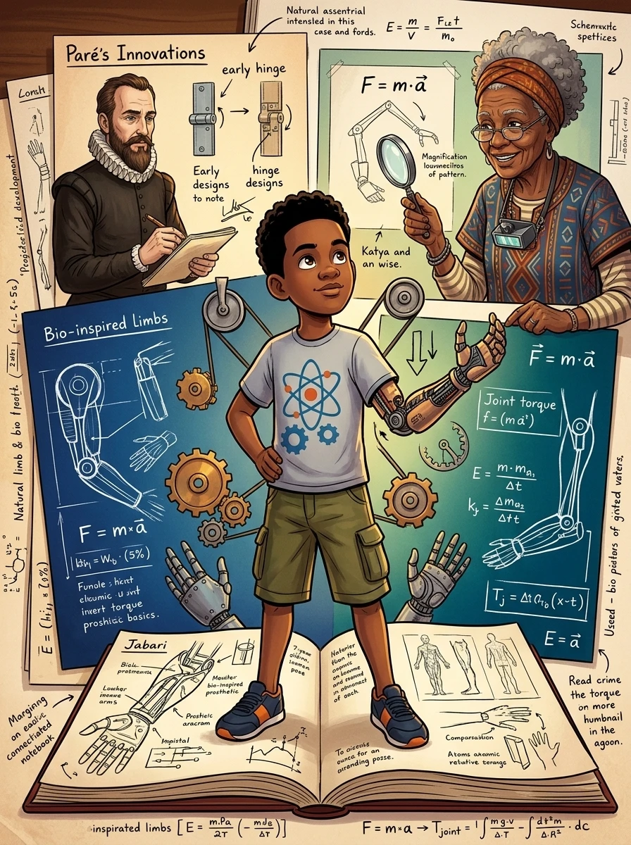 How Prosthetic Limbs Were Designed — 图书封面 — Wonder Inventions