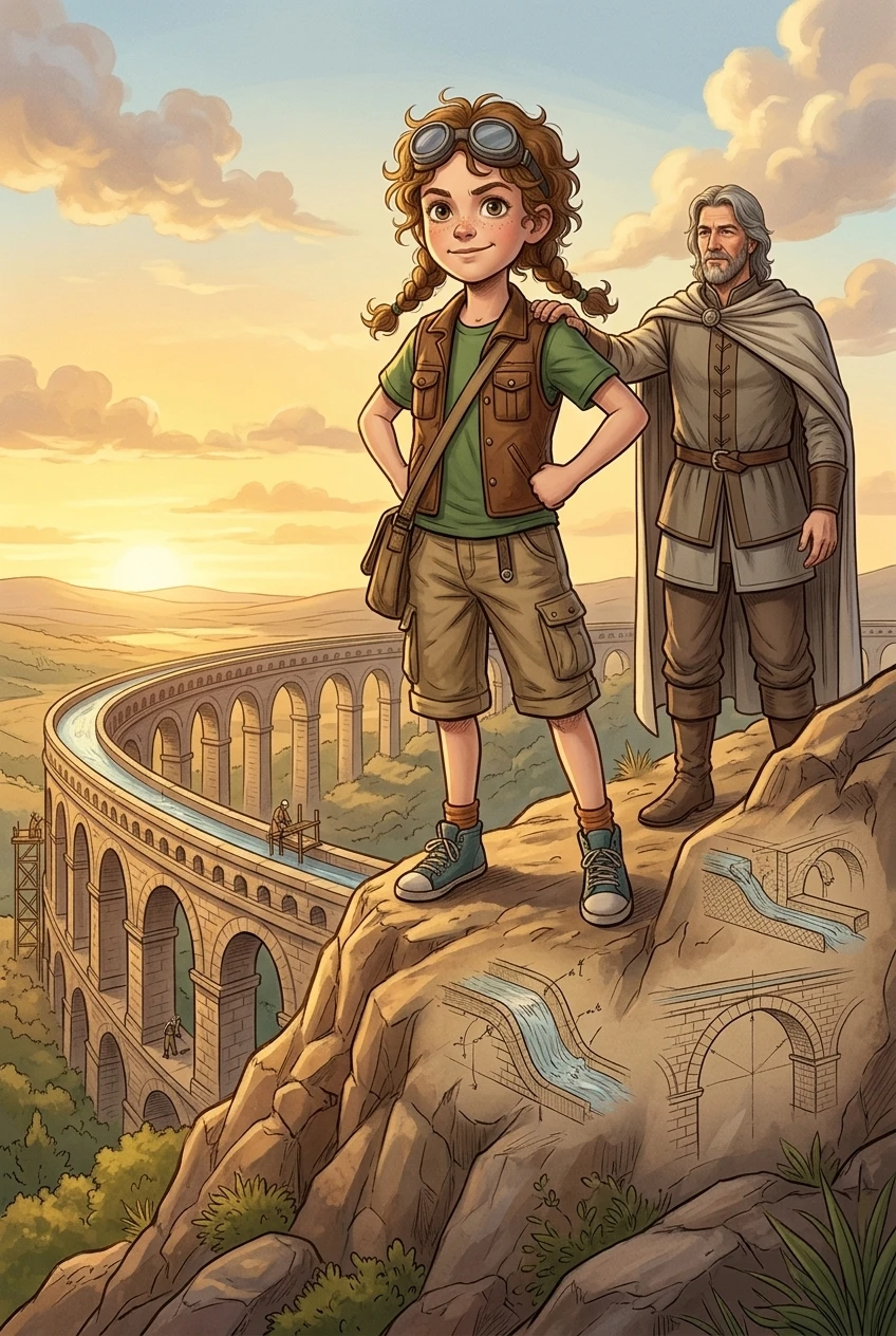 How Roman Aqueducts Were Engineered — 图书封面 — Wonder Inventions