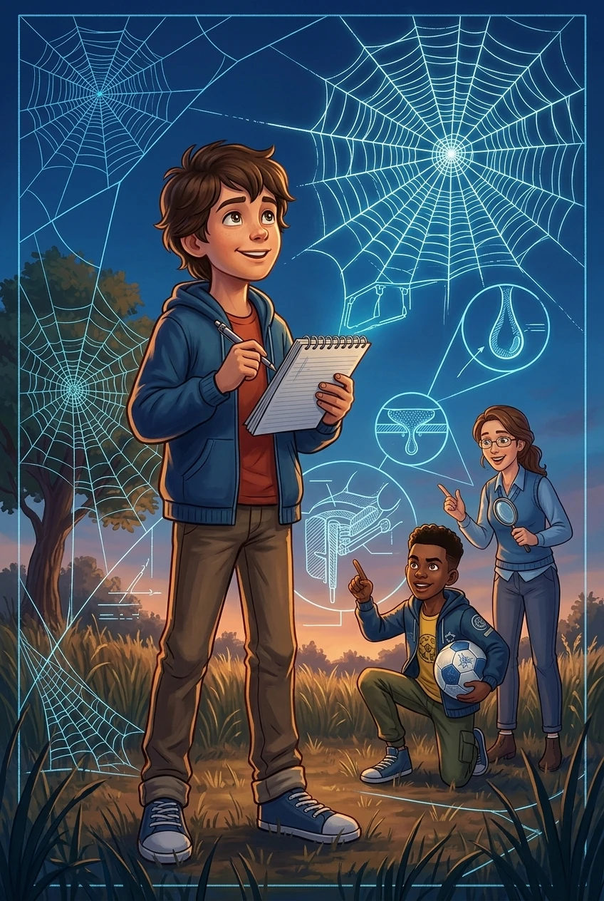 蜘蛛如何织网 — 图书封面 — Wonder Books