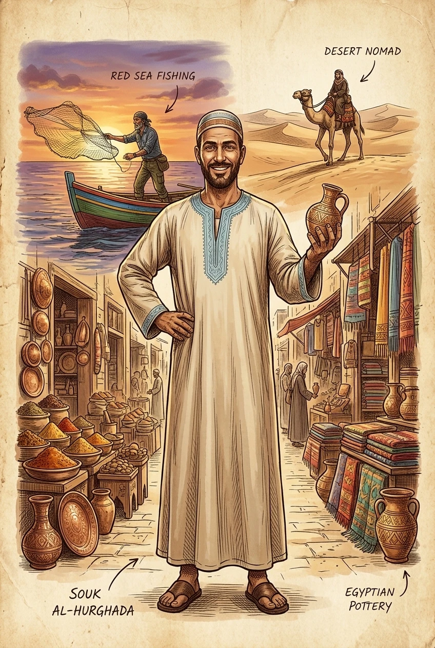 Hurghada, Egypt — 图书封面 — Wonder Travel