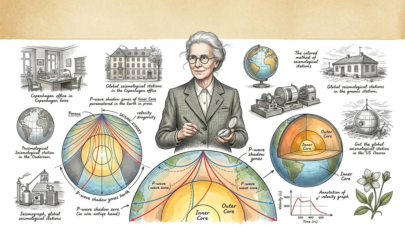 Inge Lehmann — 图书封面 — Wonder Science