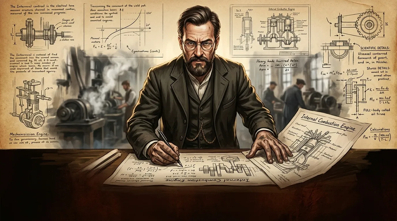 Internal Combustion Engine — 图书封面 — Wonder Inventions